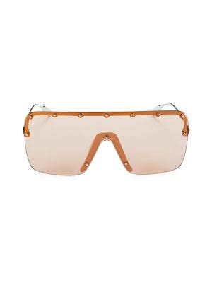 gucci occhiali sv393995|Gucci Special Edition 99MM Studded Shield Sunglasses on .